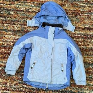 LL Bean Puffer Winter Snow/Ski Coat Girls Size 6X/7